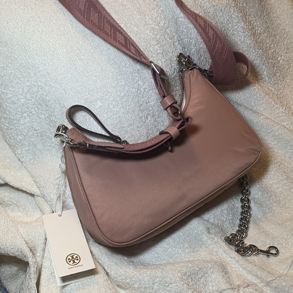 Tory Burch 151 Mercer Small Crescent Bag - Picture 5 of 8